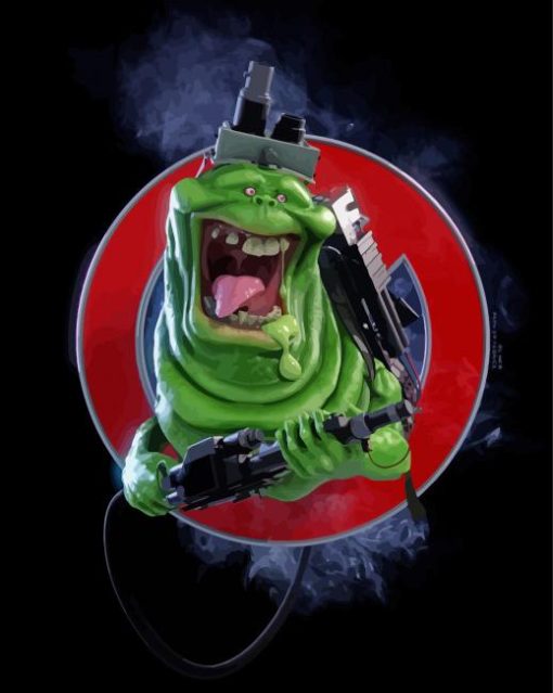 Slimer Ghosbusters Diamond Paintings