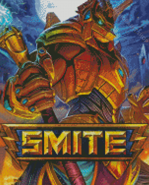 Smite Game Poster Diamond Paintings