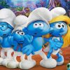 The Smurfs Characters Diamond By Paintings