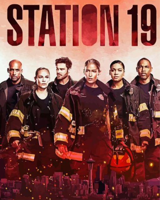 Station 19 Poster Diamond Paintings