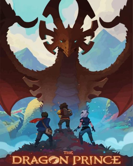 The Dragon Prince Poster Diamond Paintings