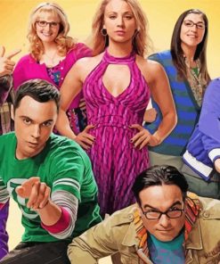 The Big Bang Theory Show Diamond Paintings