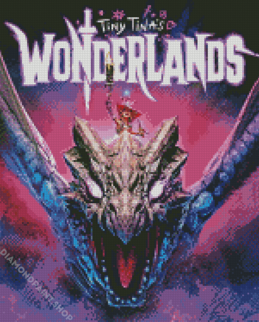 Tiny Tinas Wonderlands Poster Diamond Paintings