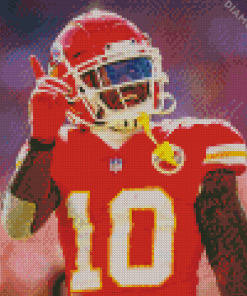 Tyreek Hill Player Diamond Paintings