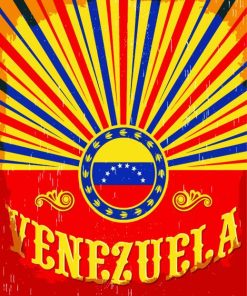 Venezuela Poster Diamond Paintings