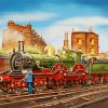 Vintage Gwr Train Diamond Paintings