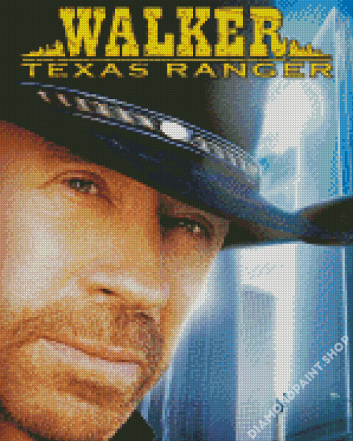 Walker Texas Ranger Poster Diamond Paintings