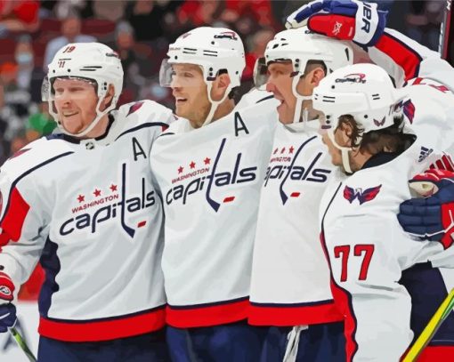 Washington Capitals Team Diamond Paintings