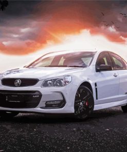 White Holden Commodore Diamond Paintings