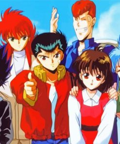 Yu Yu Hakusho Characters Diamond Paintings