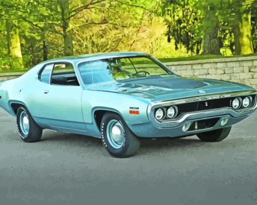 Aesthetic 1971 Roadrunner Diamond Paintings