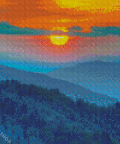 Blue Ridge Mountain Diamond Paintings