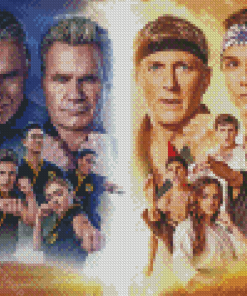 Cobra Kai Cast Diamond Paintings