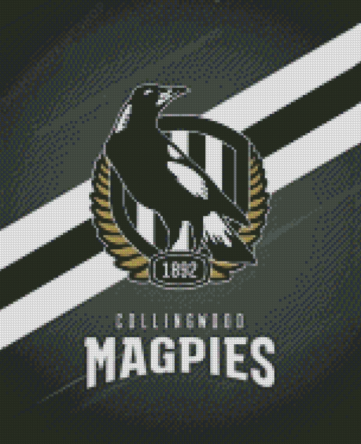 Collingwood Logo Diamond Paintings