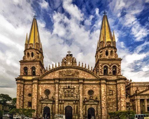 Guadalajara Cathdral Diamond Paintings