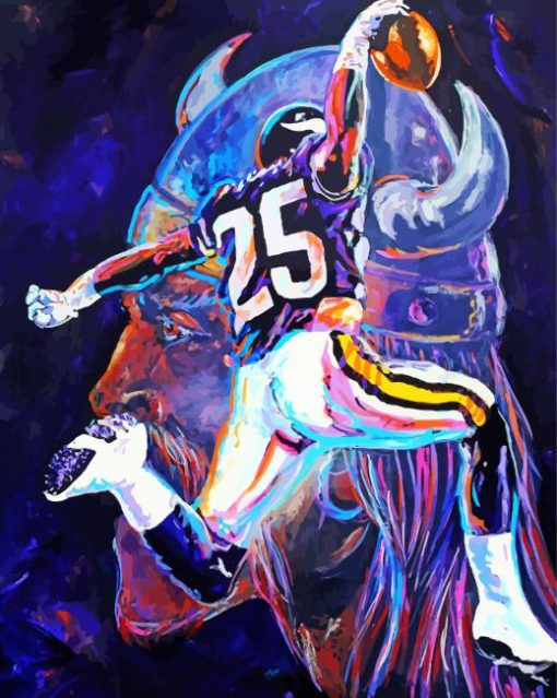 Aesthetic Minnesota Vikings Diamond Paintings