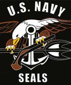 Us Navy Seals Logo Diamond Paintings