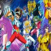 Saint Seiya Anime Characters Diamond Paintings