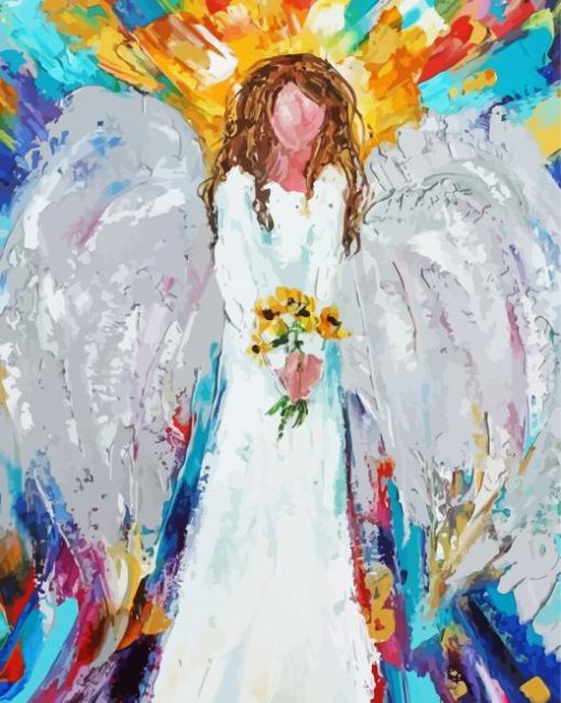 Sunflower Angel Art Diamond Paintings