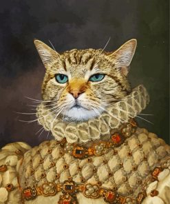 Victorian Kitty Diamond Paintings