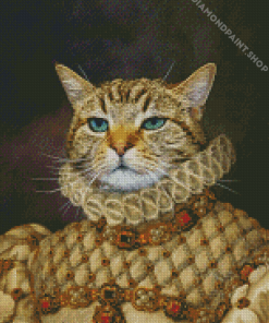 Victorian Kitty Diamond Paintings