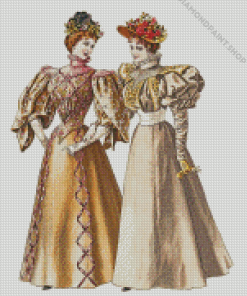 Victorian Ladies Diamond Paintings