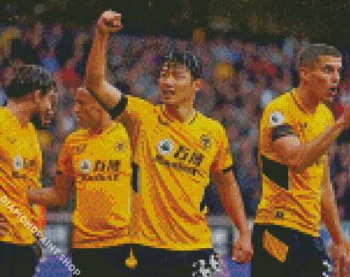 Wolverhampton Footballers Diamond Paintings