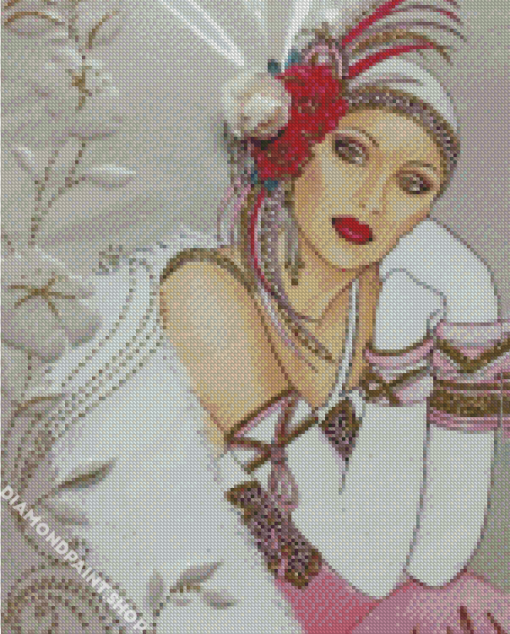 Deco Lady Art Diamond Paintings