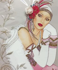 Deco Lady Art Diamond Paintings