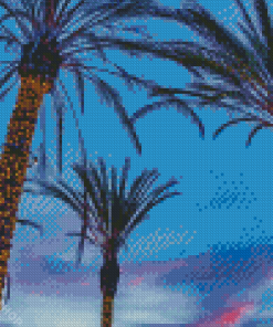 Aesthetic Palm Trees Diamond Paintings