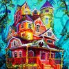 Aesthetic Whimsical Houses Diamond Paintings