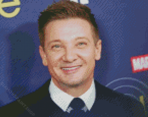 Jeremy Renner Actor Diamond Paintings