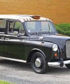 Black London Taxi Diamond Paintings