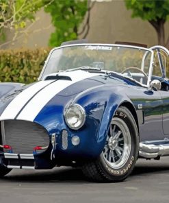 Blue Ford Shelby Cobra Diamond Paintings