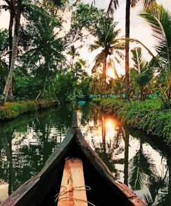 Kerala River Diamond Paintings