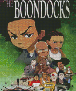 Boondocks Anime Poster Diamond Paintings