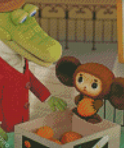 Cheburashka Animation Diamond Paintings