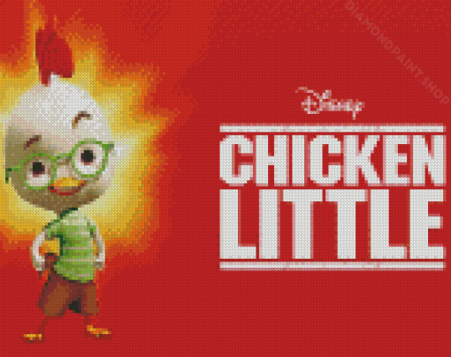 Chicken Little Poster Diamond Paintings