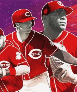 Cincinnati Reds Baseball Diamond Paintings