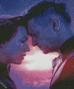 Clint And Natasha Characters Diamond Paintings