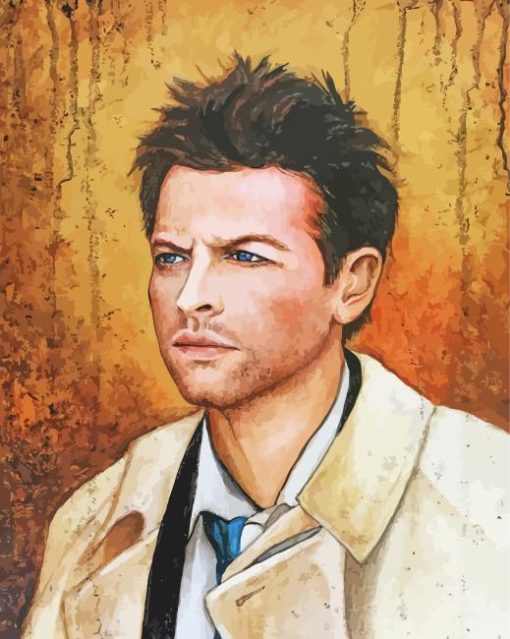 Cool Castiel Diamond Paintings