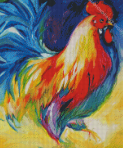 Rooster Art Diamond Paintings