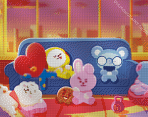 Cute BT21 Diamond Paintings