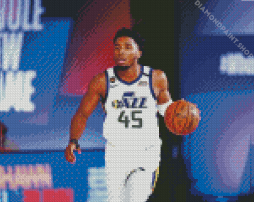 Donovan Mitchell Diamond Paintings