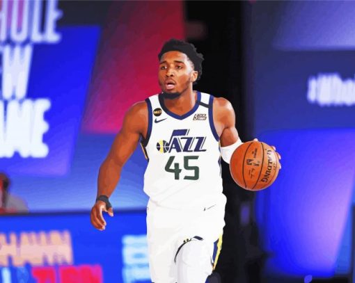 Donovan Mitchell Diamond Paintings