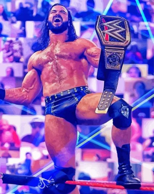 Drew Mcintyre Diamond Paintings