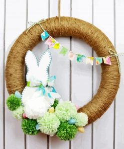 Artistic Easter Wreath Diamond Paintings