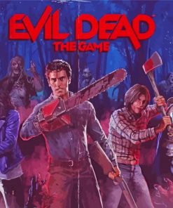 Evil Dead Game Poster Diamond Paintings