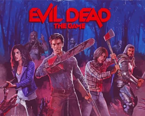 Evil Dead Game Poster Diamond Paintings