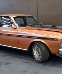 Ford Falcon Classic Car Diamond Paintings